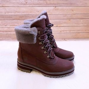 Timberland Courmayeur Valley 6” Waterproof Shearling Boots